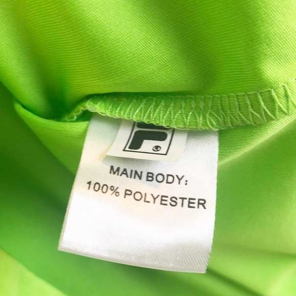 Fila Dri Fit Tee T-Shirt Mint Green XL - Picture 4 of 4